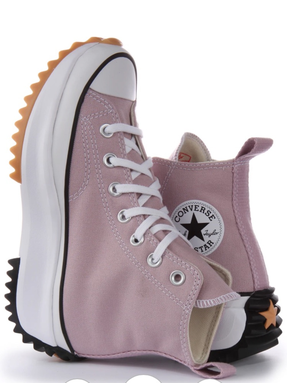 NIB Converse Runstar hike platform sneakers sz 6.5 violet